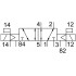 CPE14-M1BH-5JS-QS-8 Распределитель с электроуправлением