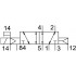 CPE14-M1BH-5LS-1/8 Распределитель с электроуправлением