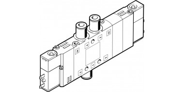 CPE10-M1BH-5/3B-QS6-B Распределитель с электроуправлением