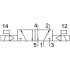 CJM-5/2-1/4-CH Распределитель с электроуправлением