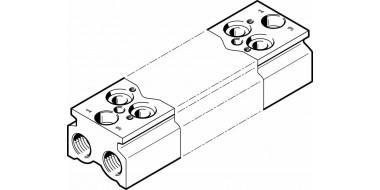 CPE18-3/2-PRS-3/8-4 Плита для блочного монтажа