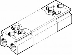 CPE18-3/2-PRS-3/8-4 Плита для блочного монтажа