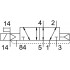 CDVI5.0-MT2H-5LS Распределитель с электроуправлением