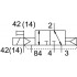 CDVI5.0-MT2H-1X3GLS-EXT Распределитель с электроуправлением
