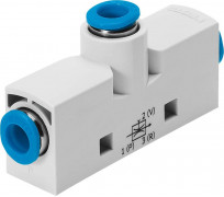 Эжектор базовый вакуумный пневматический Festo VN-07-L-T3-PQ2-VQ2-RQ2