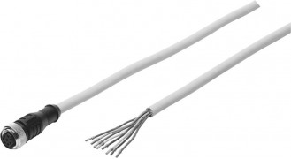 SIM-M12-8GD-15-PU Штекерная розетка с кабелем