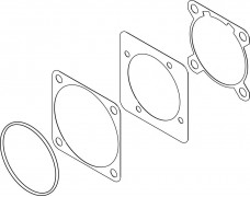Набор уплотнений Festo EADS-F-D80-80G