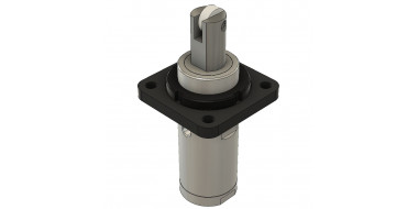 TTG40X25RG TTG: Стопорный пневмоцилиндр, толкающий, одностороннего действия, настраиваемая высота