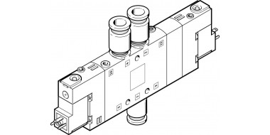 CPE18-M1H-5/3B-QS-10 Распределитель с электроуправлением
