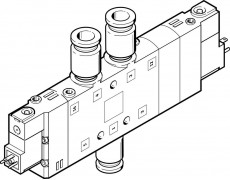 CPE24-M2H-5/3E-QS-12 Распределитель с электроуправлением
